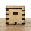 M-6444 Antique Pine Metal Bound Chest penderyn antiques (5