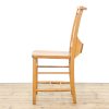 M-6451A Set of Four Antique Beech Chapel Chairs penderyn antiques (10)