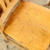 M-6451A Set of Four Antique Beech Chapel Chairs penderyn antiques (5)