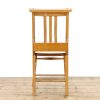 M-6451A Set of Four Antique Beech Chapel Chairs penderyn antiques (9)