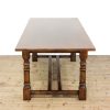 M-6486 Early 20th Century Oak Refectory Table (7)