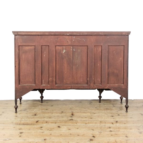 M-6477 Edwardian Rosewood Inlaid Side Cabinet (8)