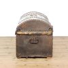 M-6394 Antique Leather Domed Trunk (4)