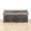 M-6394 Antique Leather Domed Trunk (6)