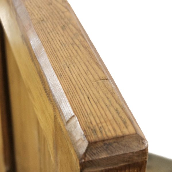 M-6452 Rustic Pine Settle Bench (8)