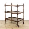 M-6454 Vintage Oak Drinks Trolley (2)