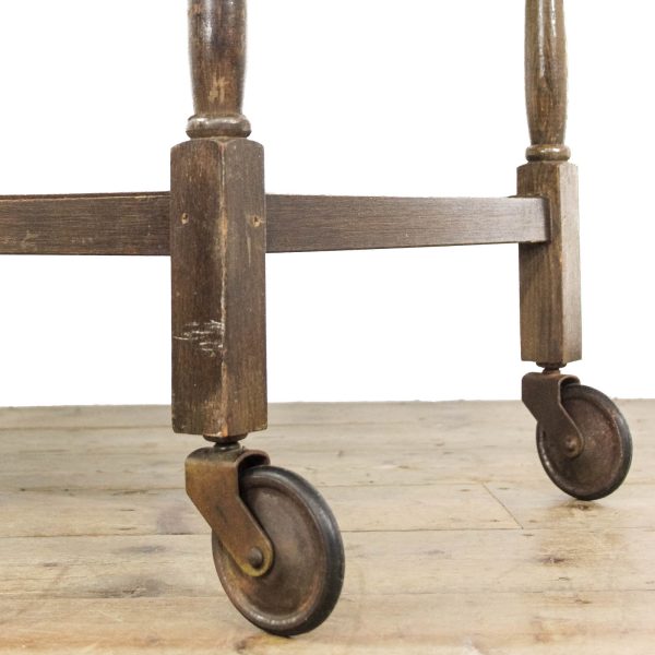 M-6454 Vintage Oak Drinks Trolley (4)
