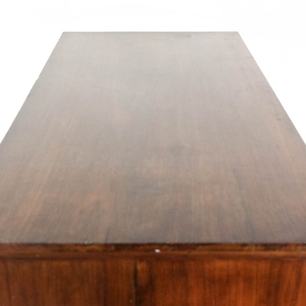 M-6460 Antique Edwardian Mahogany Chest of Drawers (9)