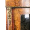 M-6474 Antique Victorian Inlaid Bow Front Corner Cupboard (8)