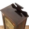 M-6514 Edwardian Mahogany Inlaid Display Cabinet (5)
