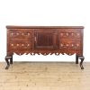 M-6469 Antique Oak Dresser Base on Cabriole Legs (1)