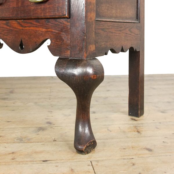 M-6469 Antique Oak Dresser Base on Cabriole Legs (13)