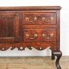 M-6469 Antique Oak Dresser Base on Cabriole Legs (4)