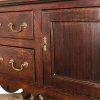 M-6469 Antique Oak Dresser Base on Cabriole Legs (5)