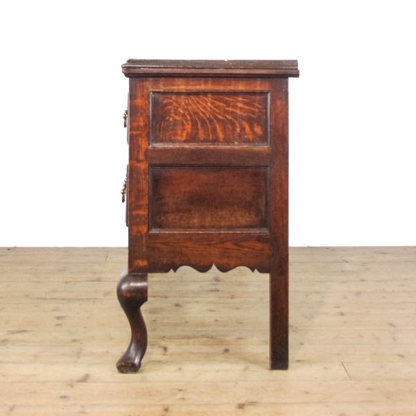 M-6469 Antique Oak Dresser Base on Cabriole Legs (7)