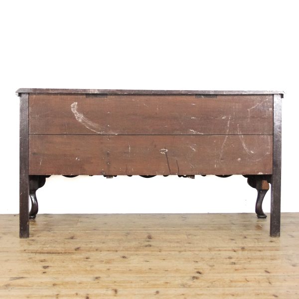 M-6469 Antique Oak Dresser Base on Cabriole Legs (8)