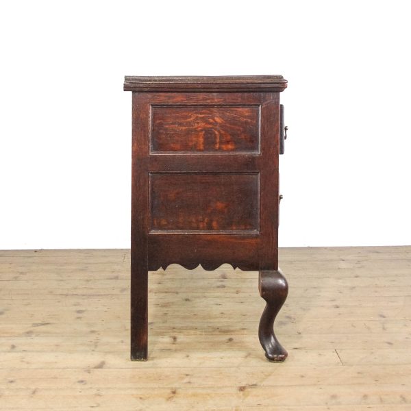 M-6469 Antique Oak Dresser Base on Cabriole Legs (9)