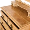 M-6526 Antique Pine Dressing Table Chest of Drawers (6)