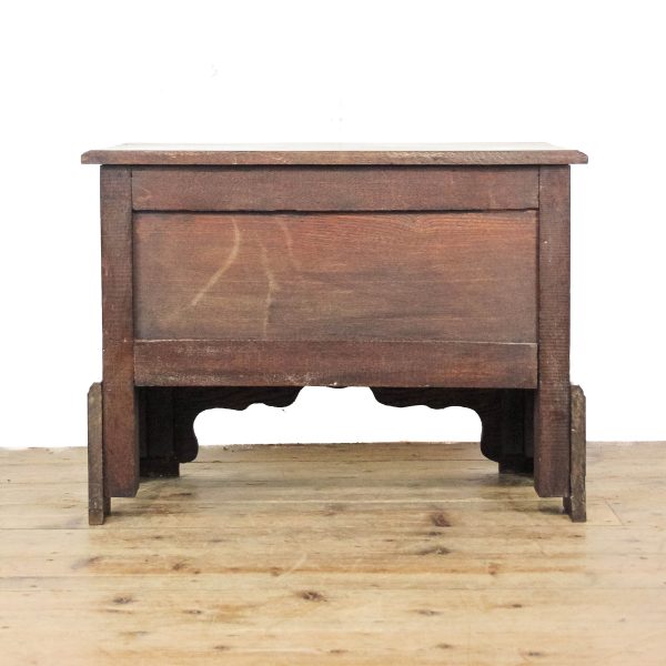 M-6527 Early 20th Century Oak Coffer Bach (10)