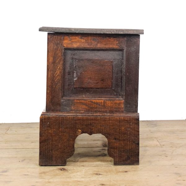 M-6527 Early 20th Century Oak Coffer Bach (9)