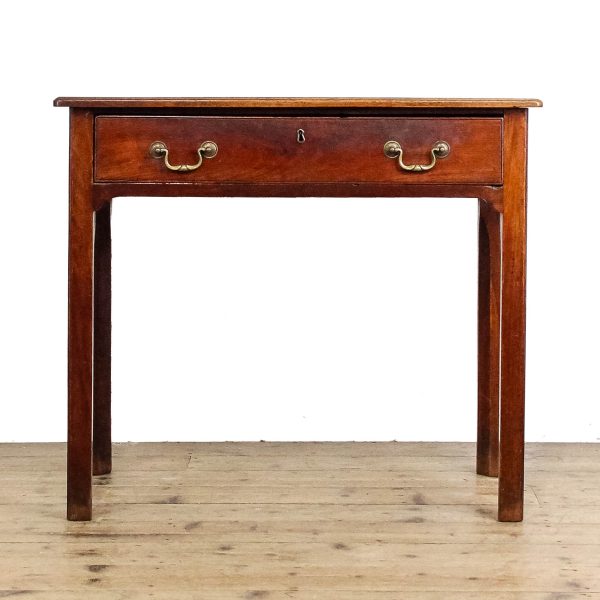M-6556 Antique Georgian Mahogany Side Table 1