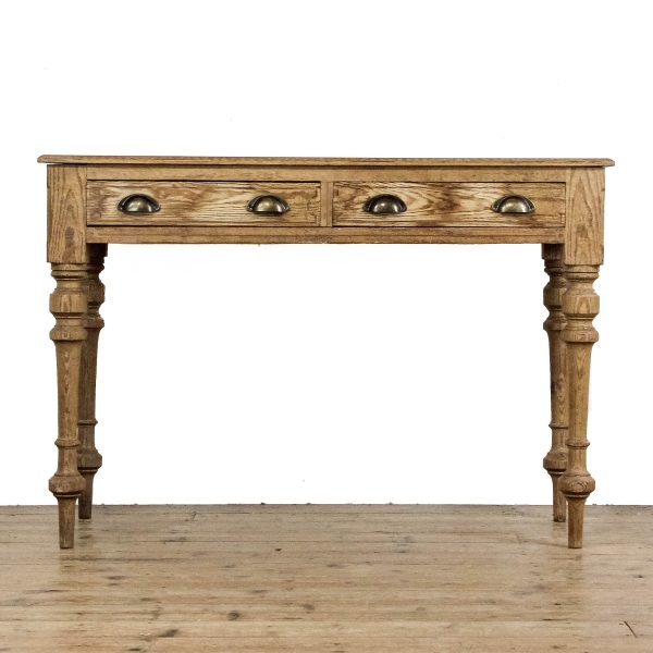M-6433 Antique Victorian Pine Side Table (1)