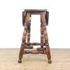 M-6541 Vintage Oak Extendable Side Table (1)