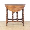 M-6541 Vintage Oak Extendable Side Table (2)