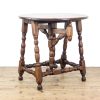 M-6541 Vintage Oak Extendable Side Table (4)