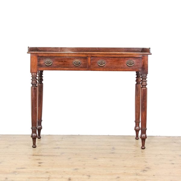 M-6543 Antique Victorian Mahogany Side Table (3)