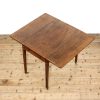 M-6544 Antique Mahogany George III Pembroke Dining Table (1)