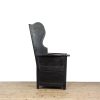 M-6545 Early 20th Century Oak Lambing Chair (5)