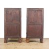 M-6552 Antique Pair of 19th Century Mahogany Side Cabinets (1)