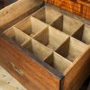 M-6552 Antique Pair of 19th Century Mahogany Side Cabinets (11)