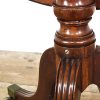M-6559 Antique 19th Century Mahogany Tilt Top Pillar Table (5)