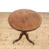 M-6559 Antique 19th Century Mahogany Tilt Top Pillar Table (7)