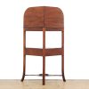 M-6569 Antique Regency Mahogany Bow Front Corner Washstand (5)