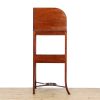 M-6569 Antique Regency Mahogany Bow Front Corner Washstand (6)