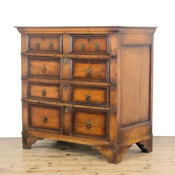 M-6574 Antique 19th Century Chest of Drawers (3)