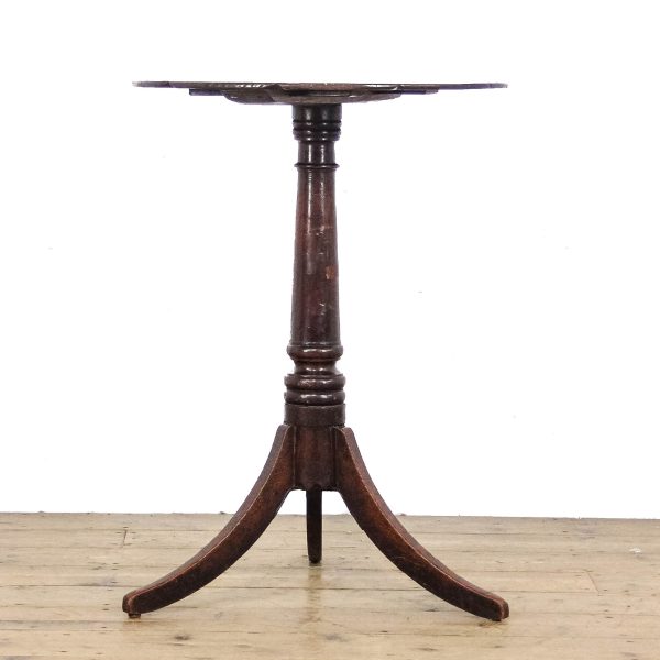 M-6575 Antique Georgian Oak Wine Table (3)