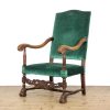 M-6577 Antique Victorian Upholstered Armchair (2)