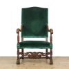 M-6577 Antique Victorian Upholstered Armchair (4)