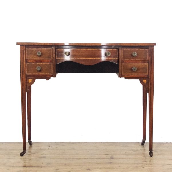 M-6582 Antique Mahogany Ladies Writing Desk (2)