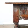 M-6589 Early 20th Century Oak Coffee Table (11)