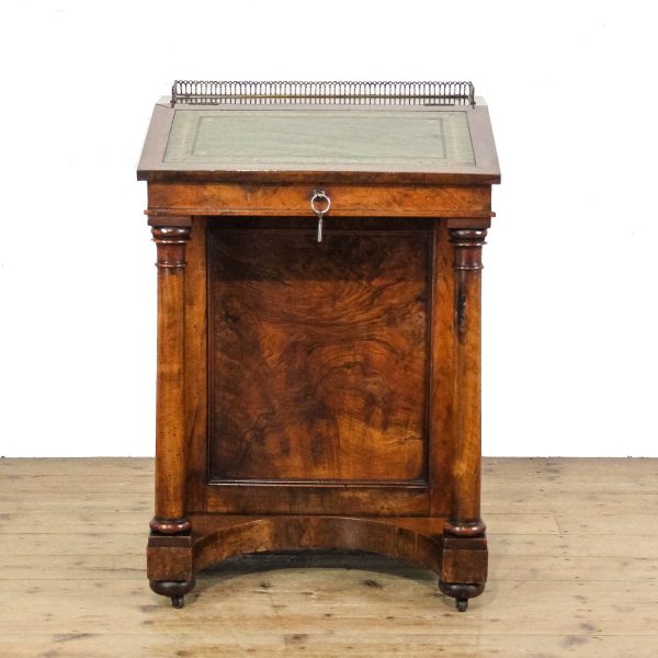 M-6595 Early 19th Century Mahogany Davenport (2)
