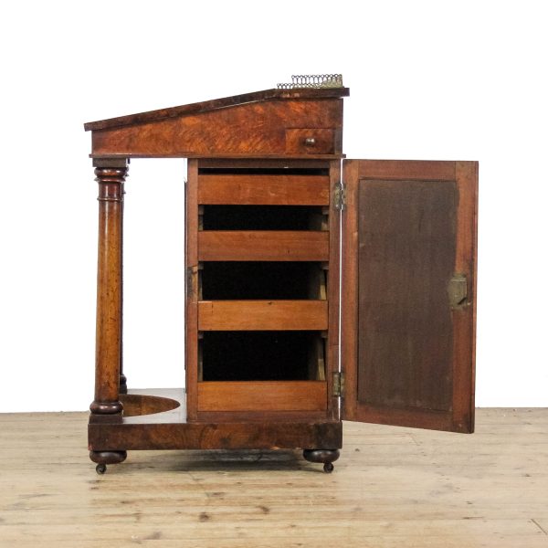M-6595 Early 19th Century Mahogany Davenport (4)