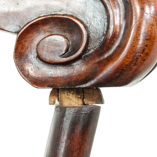 M-6596 Set of Six Victorian Mahogany Dining Chairs (4)