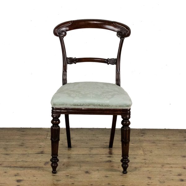 M-6596 Set of Six Victorian Mahogany Dining Chairs (6)