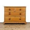 M-6590 Victorian Antique Pine Chest of Drawers (2)