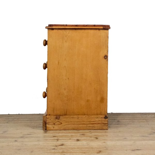 M-6590 Victorian Antique Pine Chest of Drawers (4)
